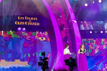 Concurso de maquillaje corporal del Carnaval de Las Palmas de GC (Foto Antonio Rico)
